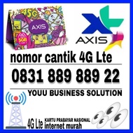 PTC promo cantik 11 digit angka kartu axis 4g kartu prabayar segel