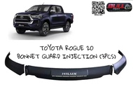 Toyota hilux Revo rogue 2020 2021 2022 2023 2024 front bonnet wing spoiler lip guard bonet hood cove