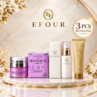 EFOUR - Bust & Bad Cream 1 pcs and Ever Youth Cream 1 Pcs and Exfoliating Gel 1 Pcs