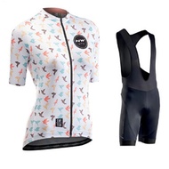 NW Cycling Jersey Short-Sleeved Suit Road Bike Jersey Women's Summer Slim-fit Cycling Shorts