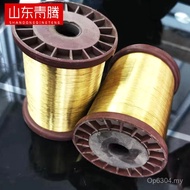 Copper Wire Flat Brass Wire Soft Thread Brass Elastic Thread Antipyretic H65 Brass Wire H62 Brass Wi