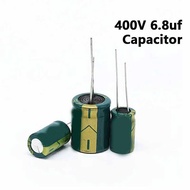 (5pcs) 400V Electrolytic Capacitor 400V 6.8UF 8x12 mm Capacitor