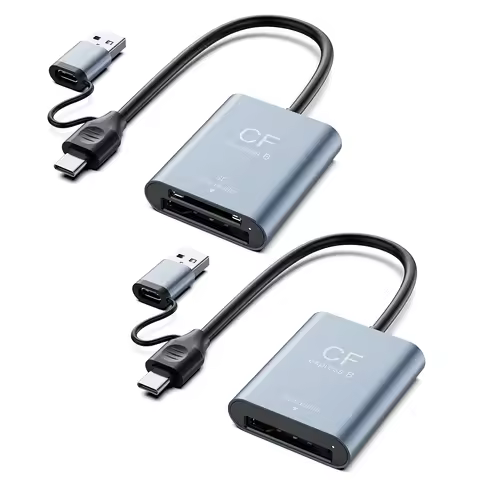 CFexpress Type B Card Reader Lightweight Compact Type-B CFexpress Adapter Aluminum Alloy for Android