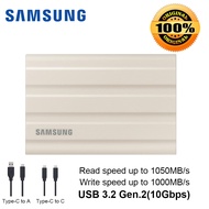JRBAS T9 Samsung 500GB 1TB 2TB 4TB T7แบบพกพา USB3.2Gen2x2 SSD NVMe สัมผัสภายนอกดิสโก้ Duro Type-C LS