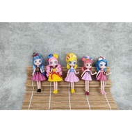 SHOPKINS GIRLS CAKE TOPPER TOY SET 5 SHOPKINS GIRLS