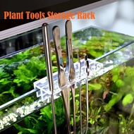 Aquarium Plant Tools Storage Rack Acrylic Holder For Tweezer Scraper Scissor Fish Tank Cleaning Tool