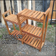 meja kompor tungku 2 / meja dapur serbaguna / meja kompor / rak piring meja kompor / rak dapur serb