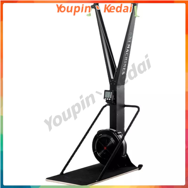 Professional Commercial Wind Resistance Ski Machine, Silent Indoor Fitness Equipment, Home Ski Simul