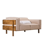 Arturo - Bosco Solid Wood 2 Seater Sofa