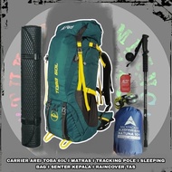 PROMO Paket Tas Gunung keril Carrier rei Atmos 60 Liter / Rei Arei Atmos 60L Carrier Tas Gunung / a