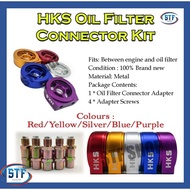 HKS Oil Filter Connector Kit For Oil Pressure/Oil Temperature