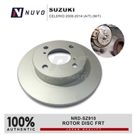 NUVO ROTOR DISC FRT SUZUKI CELERIO 2008-2014 (A/T) (M/T) NRD-SZ910 55311-M68-K00 ( 1 PC )