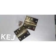 STEEL SATIN BRASS BISAGRA