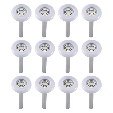 12Pack 2 Inches Garage Door Rollers, 6200ZZ Bearing Nylon Garage Door Roller,for Residential and Com