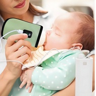 1 Piece Of 7-Speed Temperature Display Foldable Milk Warmer With Multiple Adjustable Levels. Conveni