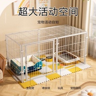 Pet Fence Dog Fence Indoor Small Dog with Top Anti-Breaking Cat Litter Cat Cage Household Indoor Cat