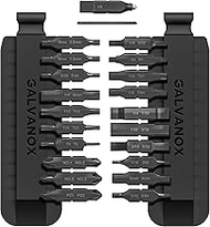 Galvanox Flat Bit-Kit Designed for Leatherman Multi-Tools [59-HRC Steel] Set Includes 21 Double-Side
