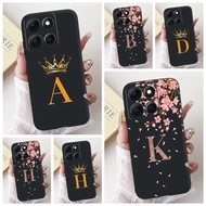 For Motorola Moto G86 Power Case Luxury Crown Letters Soft Silicone Shockproof Phone Cover For Moto 