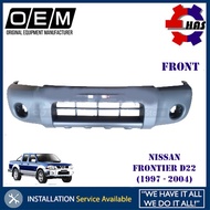 Nissan Frontier D22 (1997 - 2004) Standard Front Bumper Depan