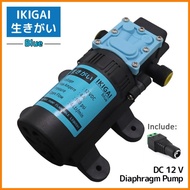 DIAPHRAGM PUMP IKIGAI BLUE , DC 12 V, 48 WATT, 100 PSI PRESSURE SWITCH