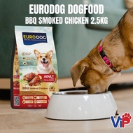 2.5kg Eurodog BBQ Smoked Chicken Dog Food BBQ Chicken Kibble
