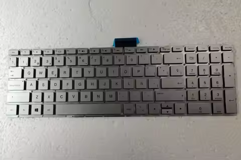 Spanish Silver keyboard for HP 15-BX 15-BS 15T-BS 15-BW 15-BP 15-CC 15-CK 15-CD 15-BD 17-AK 17-BS 25