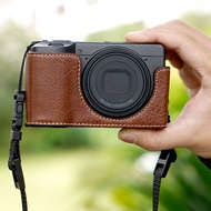 For RICOH GR3 camera bag, GRIV protective leather case,gr3x gr4 base anti-collision storage shell, s