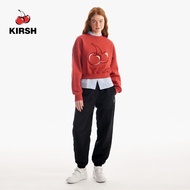 [KIRSH] DOODLE CHERRY STITCH WOVEN JOGGER PANTS | 23SS | Korean | Women Pants | Jogger Pants | Korea