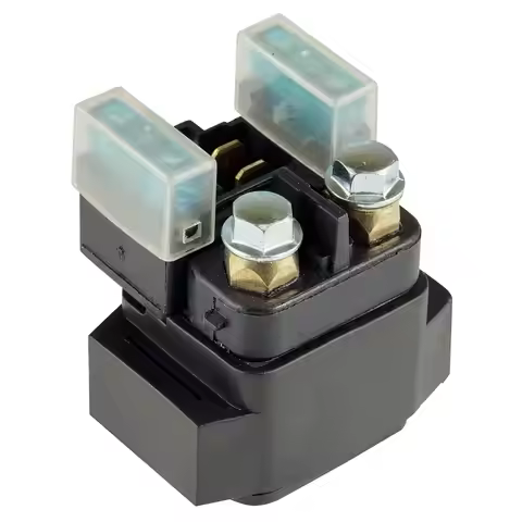 Starter Solenoid Relay Replacement for OEM :5JW-81940-02-00, 4YR-81940-02-00, 2C0-81940-00-00, 3D8-8