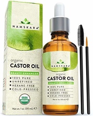 ▶$1 Shop Coupon◀  Organic Castor Oil - USDA Certified Organic 100% Pure, Cold-Pressed, Extra-Virgin,