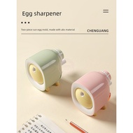 sharpener pencil barang sekolah Pengasah pensil tangan pena automatik Chenguang, pengasah pensil tel