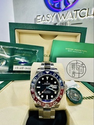 Rolex GMT-Master II 藍紅圈手錶126710BLRO oyster Bracelet 40MM Pre-Owned
