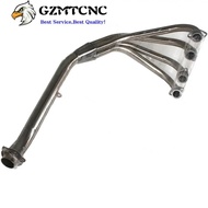 CB400 Steel Front Exhaust Pipe Motorcycle Exhaust Muffler Silencer for Honda CB400 Super Four CB 400