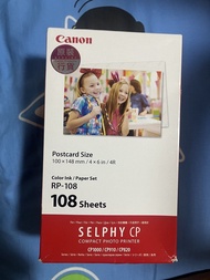 Canon SELPHY 相紙墨盒套裝 RP-108