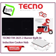 TECNO TIH 282S 2-Burner Built-In Induction Cooker Hob