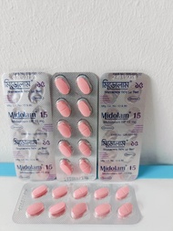 READY STOCK MIDOREST 15MG MIDOLAM 15 MG FULL CREAM TABLES 1 PIC 10 TABLETS 5 PIC 50 TABLES 10 PIC 10