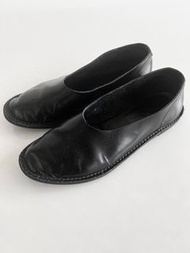 Yohji Yamamoto Femme 山本耀司 - 簡約 牛皮 平底鞋 包鞋 懶人鞋