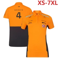 2026 New F1 Unisex Short Sleeve Polo Shirt + F1 Mclaren Racing Team Jersey