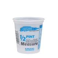 ENCORE PAINT Mix & Measure Cups 1/2 US PINT (5 pcs)