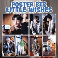 [Free Choose] BTS LITTLE WISHES A5 A6 Photocard Poster Kpop PC Poster