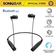 SonicGear AirBand 3 Bluetooth Earphones with Mic for Casual Sports (Deep Bass}
