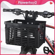 [Flowerhxy2] Bike Basket Folding Bike Vegetable Basket Cargo Rack for Pet Dog Luggage