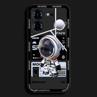 เคส Tecno Pova 5 Pro Pova 5เคสโทรศัพท์ลายการ์ตูนอวกาศนักบินอวกาศ TPU นุ่มกันกระแทกอินเทรนด์