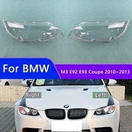For BMW M3 E92 E93 Coupe 2010~2013 Car Accessories Headlamps Transparent Lampshades Lamp Shell Headl
