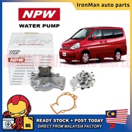 NPW AUTOMOTIVE CAR REPLACEMENT PARTS CAR WATER PUMP NISSAN SERENA C24 SR20