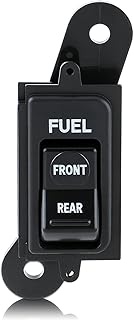 AUTOKAY Front Rear Diesel Engine Fuel Gas Tank Selector Switch Dash Mounted Fits for Ford F250 F350 