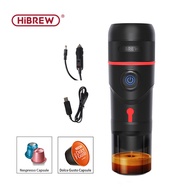 Hibrew Portable Coffee Machine For Car Expresso Coffee Maker Fit Nespresso Dolce Pod Capsule Camping Travel