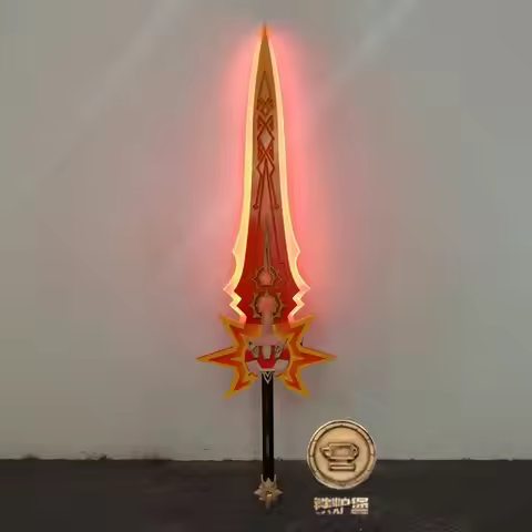 Game Genshin Impact Mavuika Sword Luminous Props Cosplay Props Weapons Halloween Christmas Fancy Par