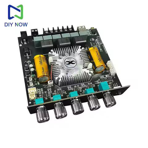 Audio Amplifier Module ZK-AS21 2G Second Generation Upgraded Version 2.1 Channel TPA3255 Bluetooth D