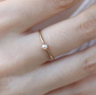 แหวน สแตนเลส Pearl มุก มุกเดี่ยว มินิมอล เครื่องประดับแฟชั่น แหวนแฟชั่น แหวนหมั้น คู่รัก Minimal Minimalist แหวนแต่งงาน